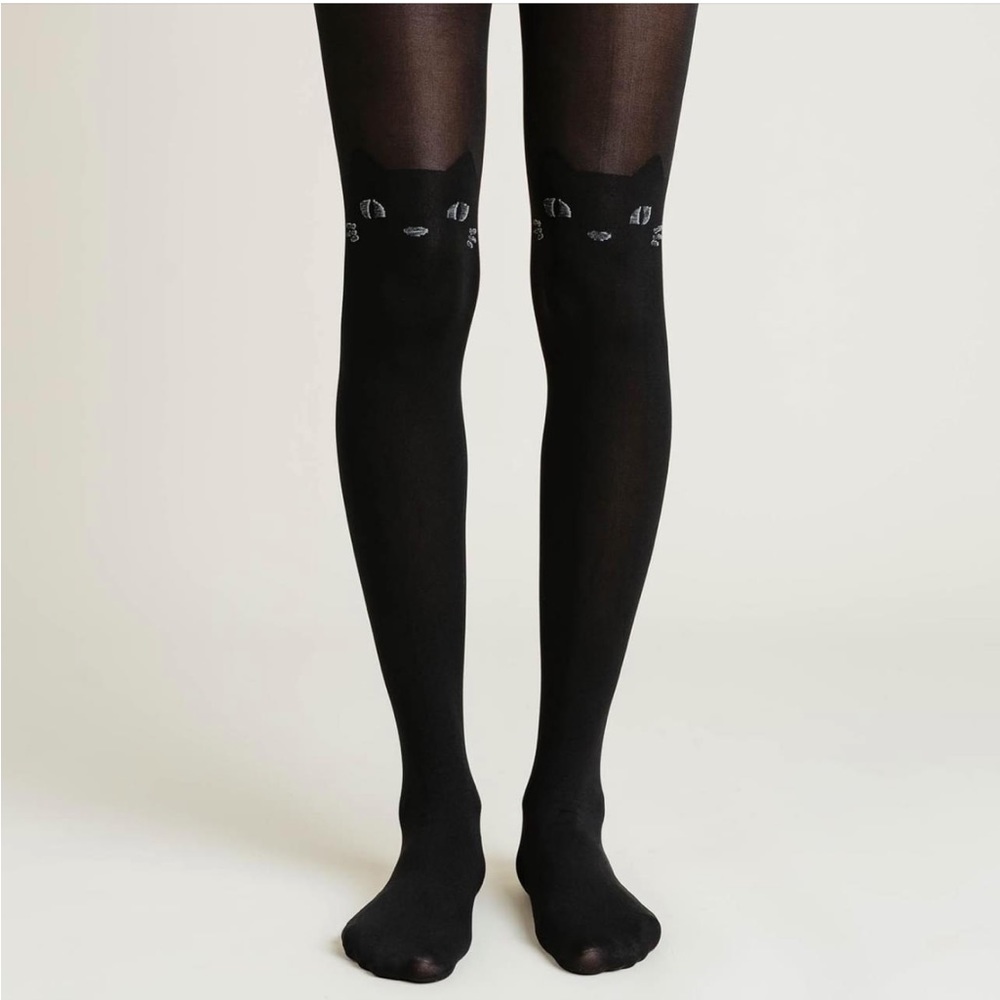 SHEERTEX Meow Half & Half Sheer Tights